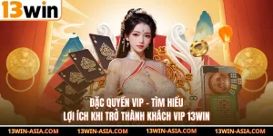 Đặc Quyền VIP - Tìm Hiểu Lợi Ích Khi Trở Thành Khách VIP 13Win